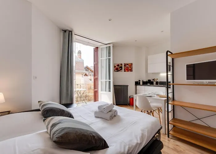 Le Mont Blanc - Charming T1 Ideal For 2 People With Balcony * Annecy